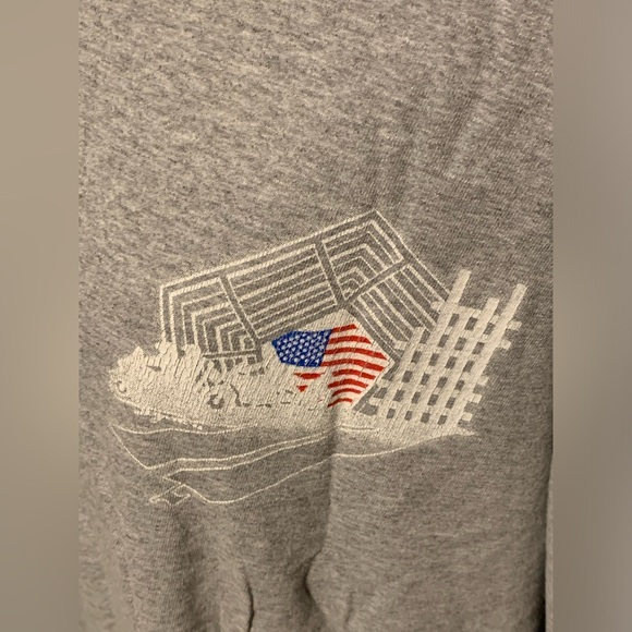 America’s 9/11 Ride August 20-21, 2004 Gray XL T Shirt - Picture 3 of 7